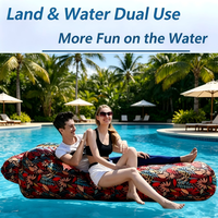 Vente Chaude : Couverture Flottante d'Extérieur, Fauteuil Poire en Forme de S Étanche et Rafraîchissant, Pouf de Piscine Étanche, Matelas Gonflable