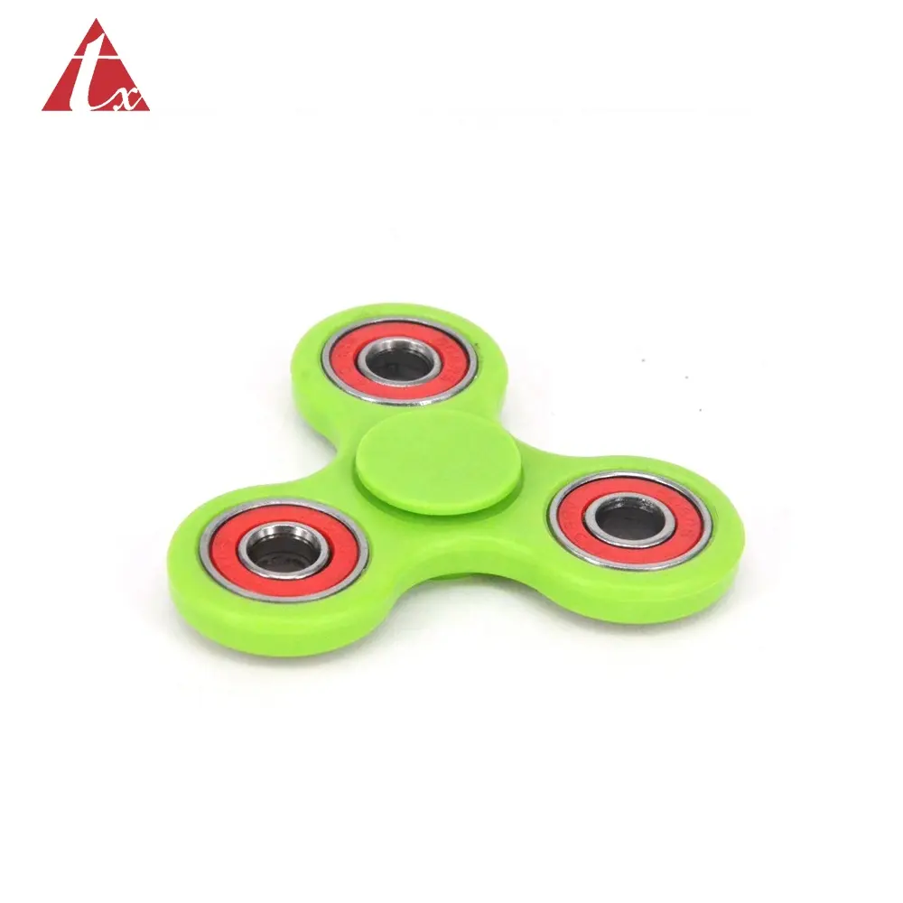 High Speed Spinning Multi Functional Triangle Anti Stress Toy Hand Spinner Five Beads Mini Fingertip Gyroscope Toy