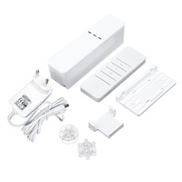 Moteur de rideau électrique WiFi pour stores à chaîne motorisés, contrôle intelligent via application Tuya, télécommande RF Alexa/Google, entraînement de volet/rideau par câble