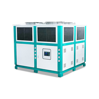 Refroidisseur de liquide à air de 20 CV avec compresseur Sanyo et pompe à aubes, réfrigérant R407C