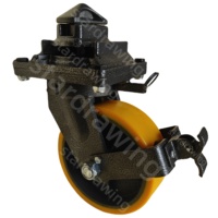 SS 3ton charge 10 pouces roue de conteneur ISO conteneur d'expédition roulettes roues