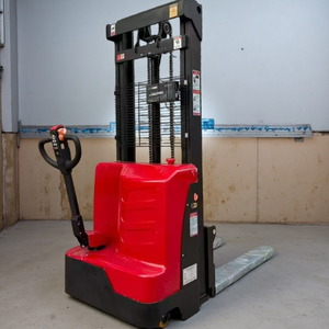 לעמוד למעלה מערם המעקה המעקה קטן מלא <span class=keywords><strong>1</strong></span> טון 2 טון חשמלי 2000 ק "ג להגיע מזלג להרים משאית מחיר מלגזה למכירה - Product Image 2