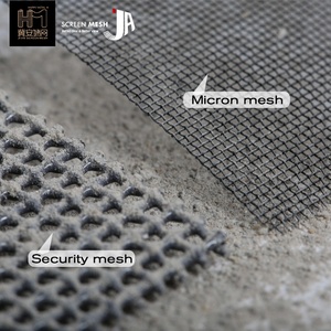 <span class=keywords><strong>Moustiquaire</strong></span> anti-rayures 35x35 en PET, maille micronisée noire, anti-poussière, pour fenêtres et portes de camping-car - Product Image 3