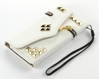Personnalisable plusieurs couleurs métal boucle magnétique en cuir Flip antichoc couverture de téléphone pour iPhone 13 14 15 étuis de téléphone portable