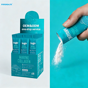 Poudre de collagène hydrolysée personnalisée Collagène-01 Complément anti-âge Vitamine C B Extrait de fraise Éclaircissant UV <span class=keywords><strong>Croissance</strong></span> des cheveux - Product Image 1