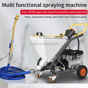 Máquina Multifuncional de Alta Presión para Rociar Mortero, <span class=keywords><strong>Poliuretano</strong></span>, <span class=keywords><strong>Masilla</strong></span>, Revestimiento Impermeable, Lechada, Cemento y <span class=keywords><strong>Pistola</strong></span> de Pulverización - Product Image 3
