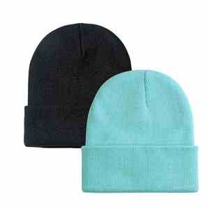 Custom Printed Logo High-end Bows & Character Beanie <b>Hat</b> Knitted Travel Common Cold Winter Luxury Warm Unisex Adult - Product Image 1
