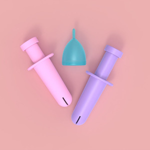 Applicatore in Silicone Riutilizzabile per Coppette Mestruali Taglia Unica - Product Image 3
