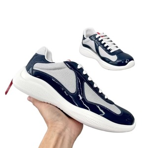 2026 <b>Top</b> Retro Cup Designer Shoes Men's Genuine Leather Sneakers <b>Walking</b> Running Style Patchwork Man - Product Image 1