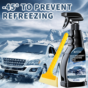Astree Agent Dégivrant pour <span class=keywords><strong>Voiture</strong></span> Nécessité Hivernale 450ml Sans Parfum Fusion Rapide de la Neige et de la Glace <span class=keywords><strong>Spray</strong></span> - Product Image 3