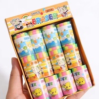 Fabricación OEM ODM de Papelería Escolar Kawaii para Niños, Borrador de Lápiz Creativo y Bonito para Material Escolar de Arte