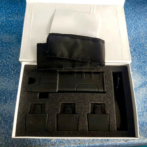 Outdoor <b>Keychain</b> Lighting Handheld Black Tactical Flashlight Fast <b>Safety</b> 928 or 5M 3replaceOem Stock Ship Quick Charger stock - Product Image 1