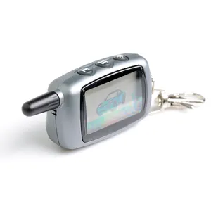 Alarma de coche de dos vías, mando a distancia inteligente Universal, pantalla LCD