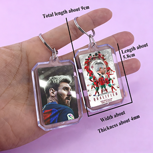 Llavero <span class=keywords><strong>de</strong></span> Fútbol Multifuncional, Ligero, Acrílico, Portátil, Elegante y Colorido para Uso Diario - Product Image 3