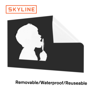 Özel boş yapışkanlı etiket çıkarılabilir yazılabilir siyah A4 kağıt etiket yapışkan levha - Product Image 4