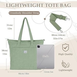 Sacs fourre-tout écologiques en tissu de velours côtelé à motif de dessin animé personnalisé pour femmes, sacs à bandoulière décontractés, sacs de voyage, sacs de shopping - Product Image 2