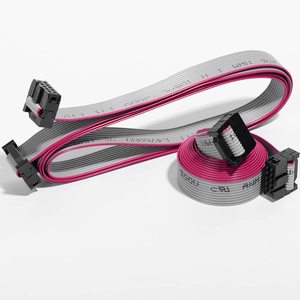 Kabel pita datar 2.54mm Pitch 2 baris 10 Pin betina Ke betina kabel konektor pita IDC - Product Image 2