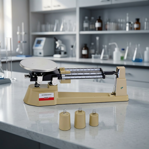 เครื่องชั่งแบบกลไกสามคาน TB2610 รุ่น 2610 กรัม ความละเอียด 0.1 กรัม พร้อมระบบลดแรงสั่นสะเทือนด้วยแม่เหล็ก ขนาดถาด 150 มม. - Product Image 3