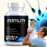 Fourniture Personnalisée en Usine de Capsules et Comprimés de Fertilité pour Hommes : Supplément Santé à Base de Maca pour l'Augmentation de la Production de Sperme