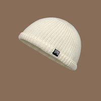 Chapeau en tricot unisexe de style melon, demi-cercle, dôme, hip-hop, hiver, voyage, tissu commun, vente en gros 2026