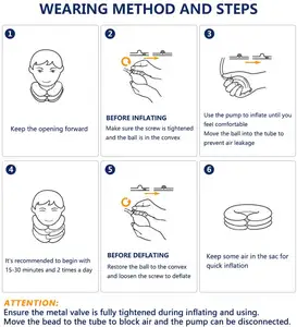 Dispositivo inflável ajustável da tração do pescoço da maca cervical do colar do pescoço de FSPG