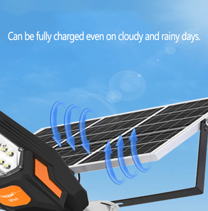 Lámpara Solar para Calle con Control Remoto, Impermeable IP65, Luz LED para Exteriores - Product Image 5