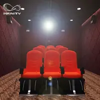 Infinity 2019 Professional 5D 7D VR Cinema Theater ภาพยนตร์คลาสสิกจำลองรถบรรทุก7D Virtual Reality Mobile Cinema Van