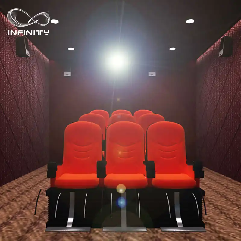 Infinity 2019 Professionale 5D 7D VR Cinema Teatro Classico Film Simulatore Camion 7D di Realtà Virtuale Mobile Cinema Van
