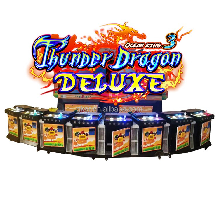 2025 US Popular 8 Players 55 Inch Dual Monitor Ocean King Fish