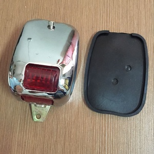 Guardabarros para Motocicletas con Sidecar, Carcasa Cromada para Luz Trasera de Sidecar CJK750 - Product Image 6