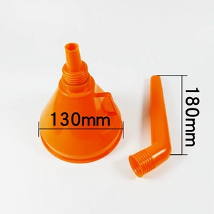 130 mm funil plástico com filtro preto amarelo vermelho <span class=keywords><strong>3</strong></span> cores para motocicletas carro reabastecer motores a gasolina - Product Image 4
