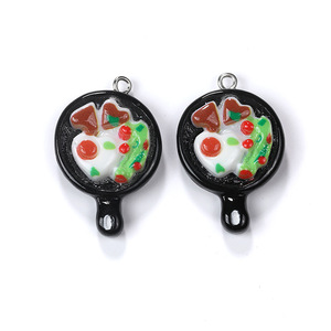 Accesorios de Resina Simulada: Colgantes de <span class=keywords><strong>Vino</strong></span>, Comida Occidental <span class=keywords><strong>y</strong></span> Pan Francés - Product Image 5