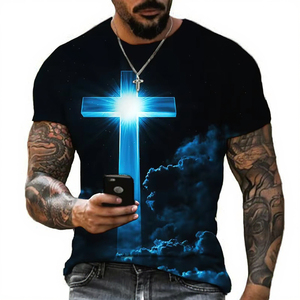 Camisetas de Manga Larga para Hombre, Cuello Redondo, 220 Gramos, Lisas, Casuales, para Exteriores y Calle - Product Image 3