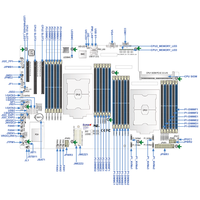 MBD-X11DSC+ Motherboard Server Proprietary dengan Soket Ganda Intel C621 P (LGA-3647), Mendukung DDR4