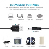 Câble d'alimentation DC BAMX USB 5521, connecteur universel multifonction interchangeable, connecteur mâle 8-en-1, câble de charge en cuivre, Chine