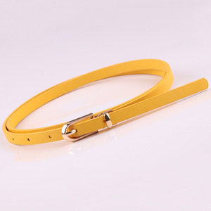 <span class=keywords><strong>Ceinture</strong></span> en <span class=keywords><strong>cuir</strong></span> pour robe, ceintures pour robe, couleur bonbon jaune <span class=keywords><strong>rouge</strong></span> rose marron, <span class=keywords><strong>ceinture</strong></span> fine en PU pour femme, sangle étroite R2202 - Product Image 5