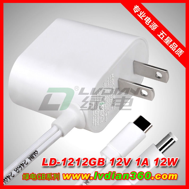 LD-12 12GB Tipo-C 12V 1A 12W Estándar de EE. UU.