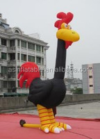 Divertida Mascota Inflable de Pollo con Cuello Largo para Fiestas y Eventos de Carnaval