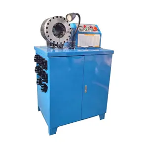 China Máquina formadora de extremos de tubos de cobre automática hidráulica eléctrica Máquina formadora de extremos de tubos Máquina de contracción de tubos de acero