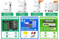 Basen Green 48v 230ah 314ah 330ah Lifepo4 Pil Paketi, 5kw 10kw 16kw 51v Pil Duvara Monte Güç Duvarı Depolama Sistemi Eu için