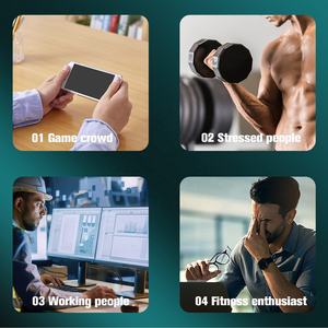 Balle gyroscopique d'entraînement de poignet personnalisée pour usage domestique Balle manuelle puissante Entraîneur de relaxation musculaire Balle de force à démarrage automatique Exerciseur de poignet musculaire - Product Image 6