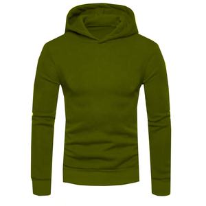 OEM Men's Hooded Fleece Hoodies Pullover Sweatshirts Men's Sweatshirts Man Hooded Wholesales Supplies Breathable - Product Image 1