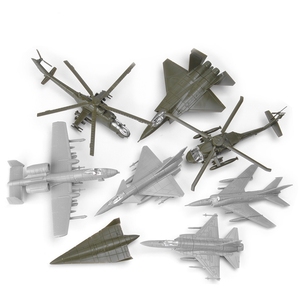 <span class=keywords><strong>1</strong></span>:<span class=keywords><strong>144</strong></span> Modèles de loisirs militaires en plastique Avions de guerre 8 pièces par ensemble Jouets faciles à construire Modèles de construction de l'armée pour enfants Mini avions de chasse - Product Image 1