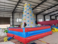 Mur d'escalade gonflable d'extérieur de haute qualité, jeu de rebond gonflable personnalisable