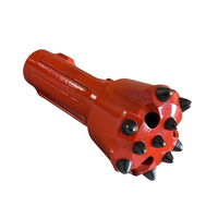 Foret à bouton sphérique en carbure de tungstène de 76 mm, alliage T45 23CrNi3Mo, pour l'excavation de roche sur chantier