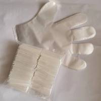 Gants jetables en HDPE/PE transparents et épais SHUOYA, emballage personnalisé, moins chers, pour produits de coloration capillaire, avec emballage individuel