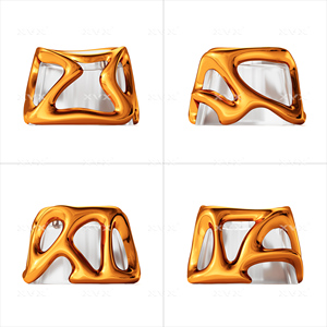 XVX Keycaps Tùy Chỉnh Kim Loại Chất Lỏng Trong Suốt 1U Bàn Phím Keycaps Thay Thế Cho Bàn Phím Cơ Khí Sản Xuất Tại Trung Quốc - Product Image 2