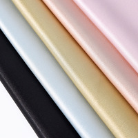 Tissu satiné léger, écologique, anti-moisissure, 42% soie, 58% acétate, pour l'industrie de l'habillement, robes, chemises, vêtements de soirée