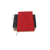 Journal intime en cuir de mouton brossé avec impression personnalisée logo personnalisé A5 B5 A6 plaine carnet de notes Solfcover