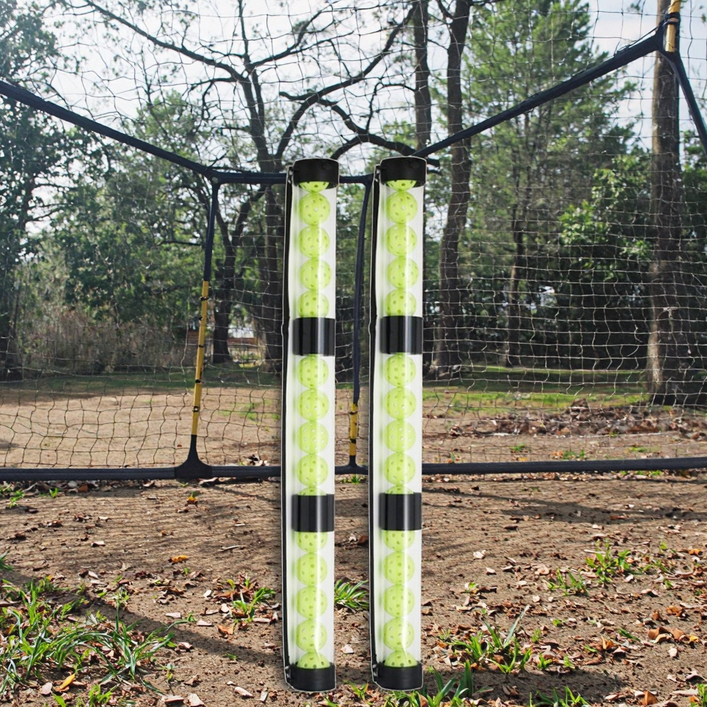 Custom Logo 12PCS PC Portable Pickleball Collector with Training Feature for Children and Customized Usage